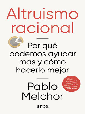 cover image of Altruismo racional